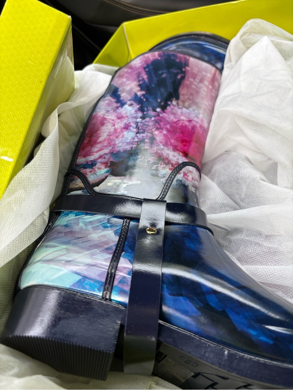 Ted Baker Floral Rainboots NWT size 38 - Picture 8 of 8